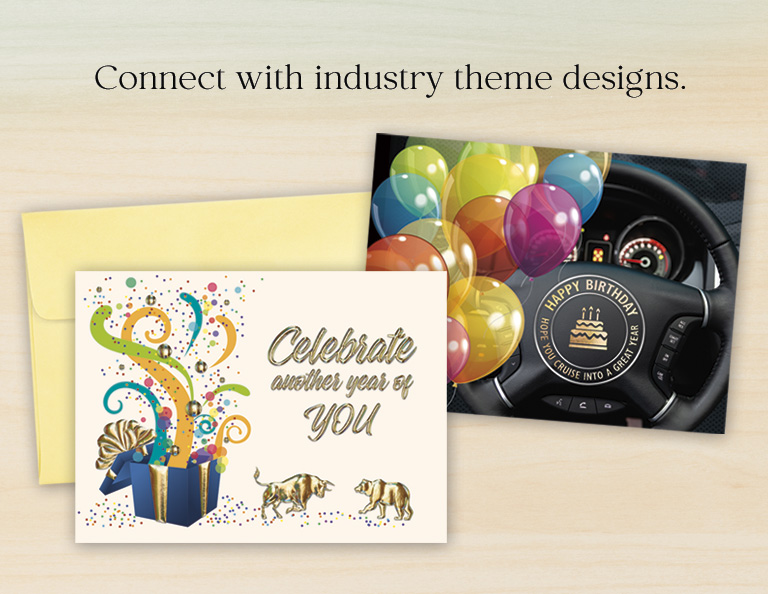 Industry Theme Birthday Cards